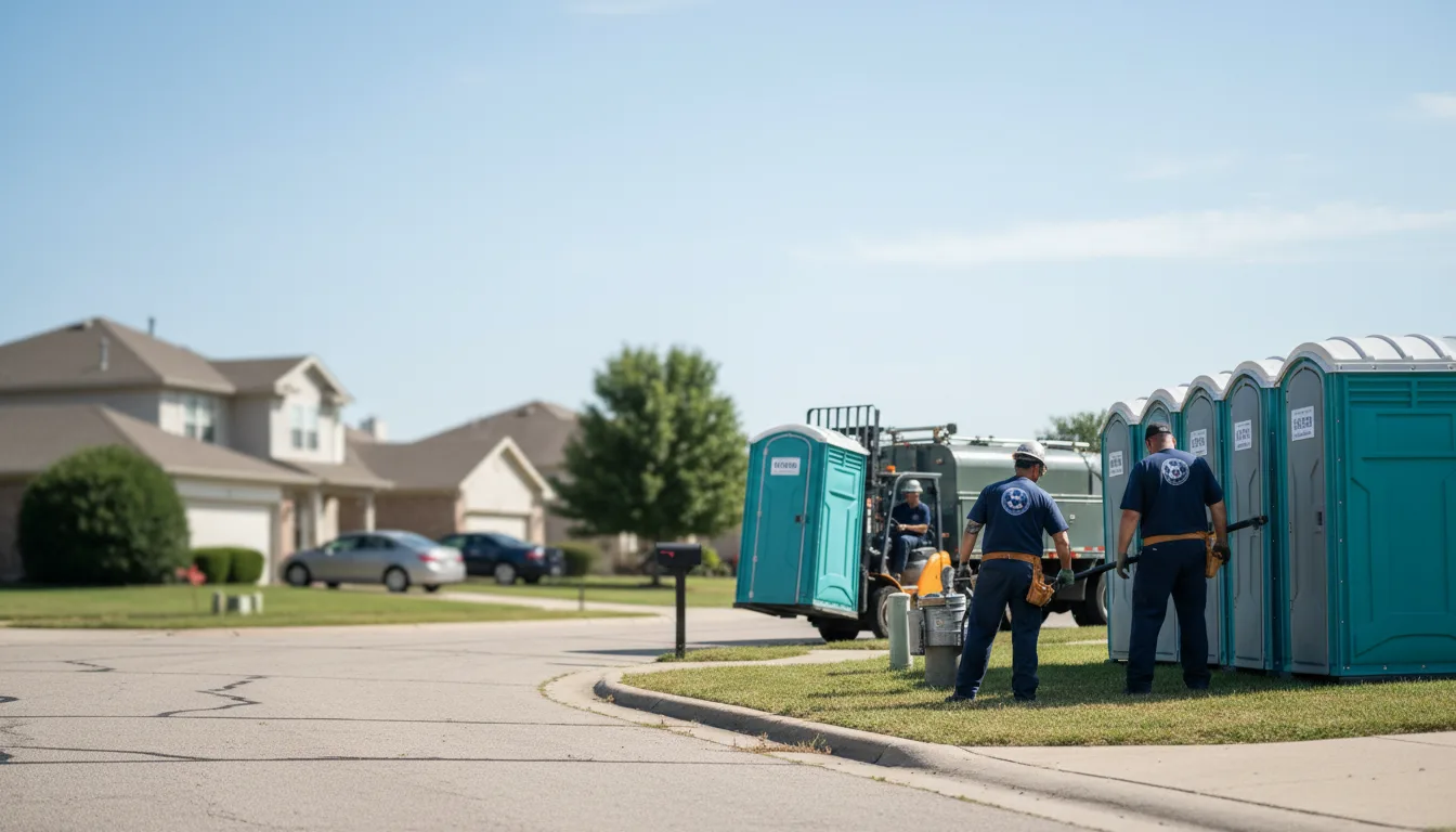 Porta Potty Rental in Roxbury, KS near me
